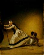 Francisco de Goya Scene from the palace of the Duchess of Alba oil painting artist